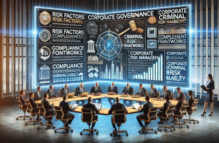 GESTIÓN DE RIESGOS PENALES: INNOVANDO EN GOBERNANZA, ADMINISTRACIÓN DE RIESGOS Y COMPLIANCE